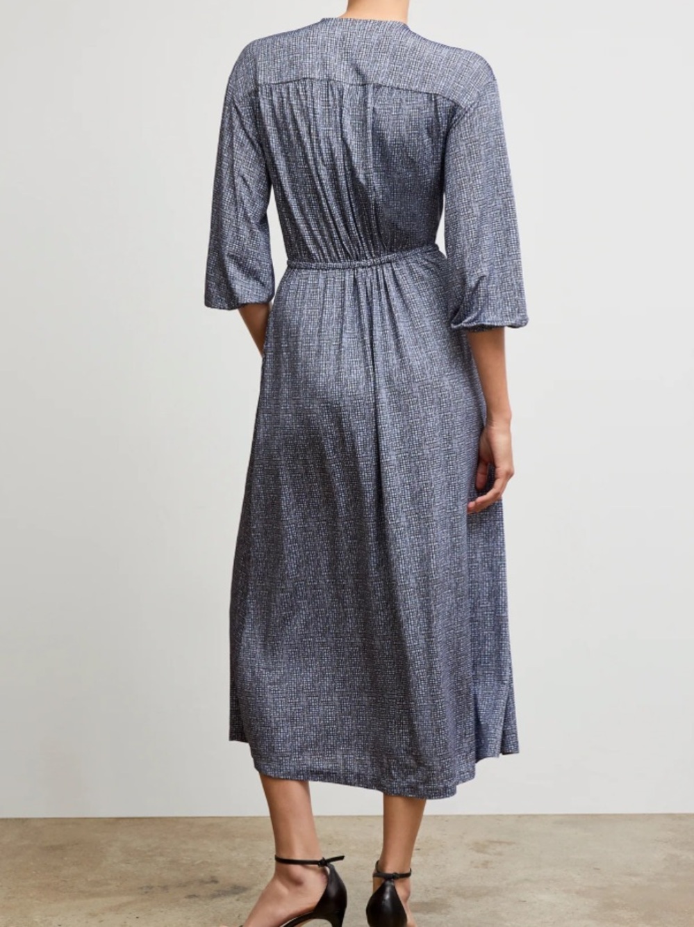 👾 {PRICE FIRM} M.M. LaFleur Hope Wrap Dress ~ Printed Jersey - Picture 2 of 10